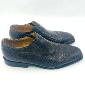 Giorgio Brutini Brown Genuine Snakeskin Loafers Shoes Men\'s Size 15, 155212 Giorgio Brutini Brown Genuine Snakeskin | Mercari main image 4